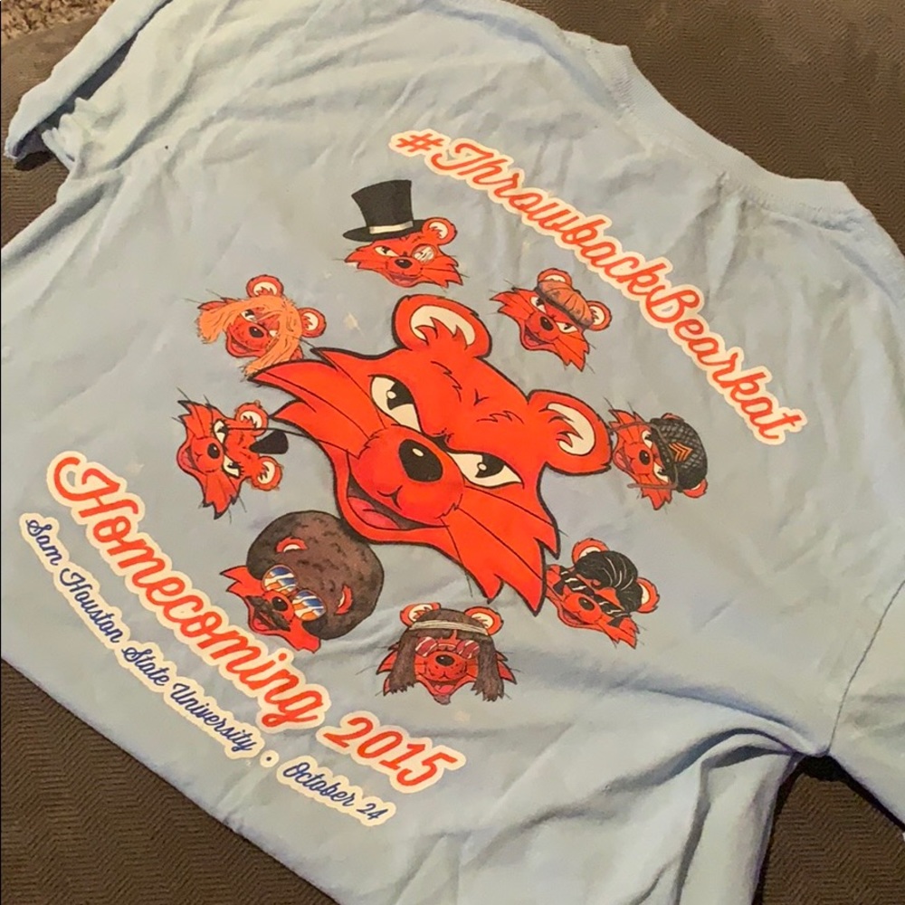 Sam Houston State University homecoming tee